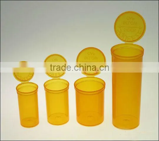 small empty plastic medicine bottle 150ml