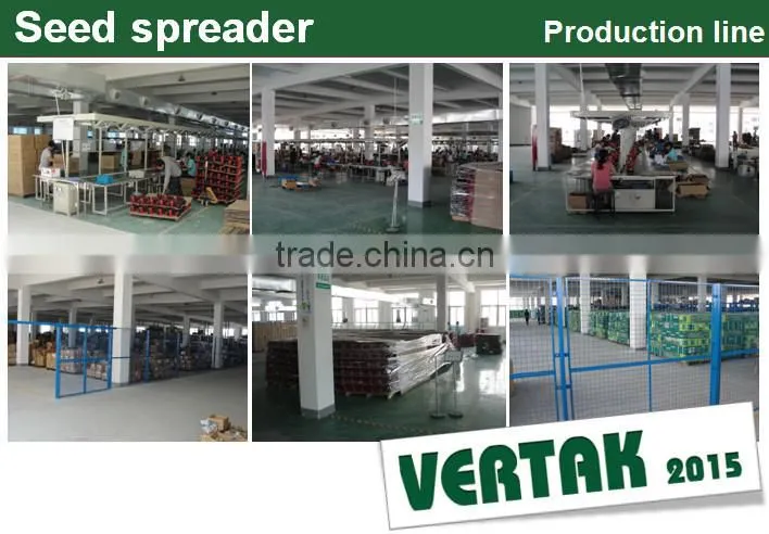 New arrival electric seed spreader,2.7L seed spreader with CE/GS/EMC certificates