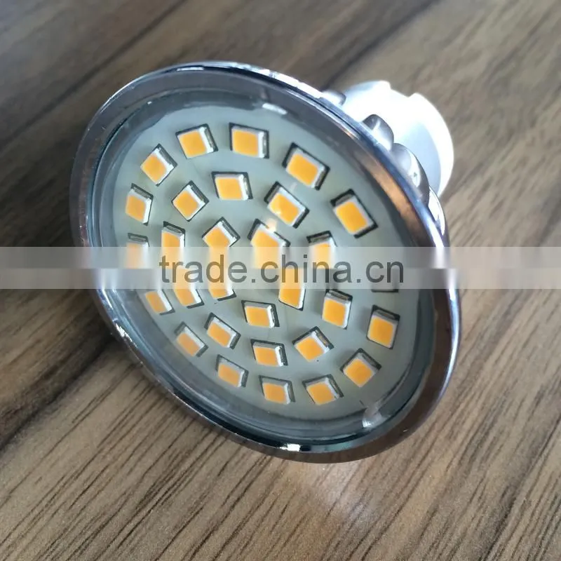China Supplier 160Degree RoHS CE GU10 Aluminum Cover Spot LED 6W Indoor