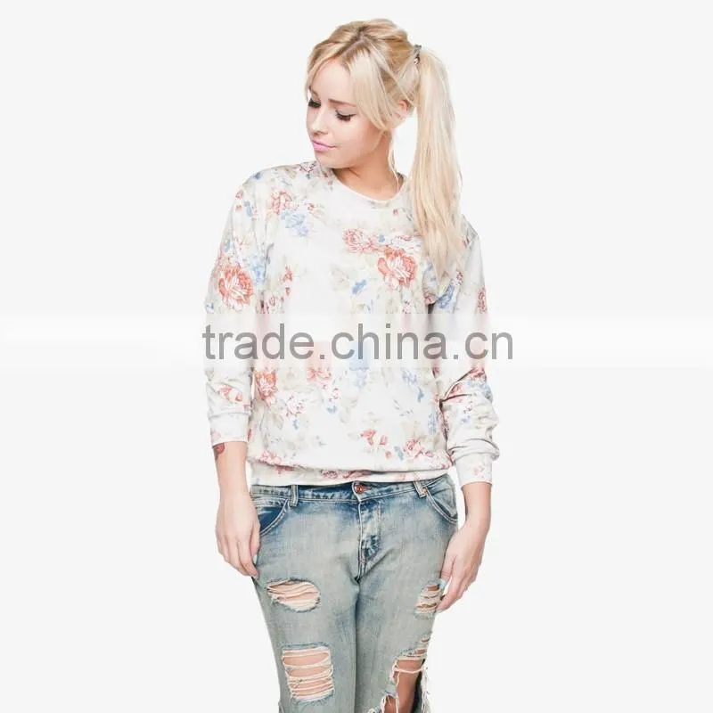 women's hoodies sweatshirt quality 3d digital print fullprint crewneck sweatshirt spring autumn unisex custom oversized pullover
