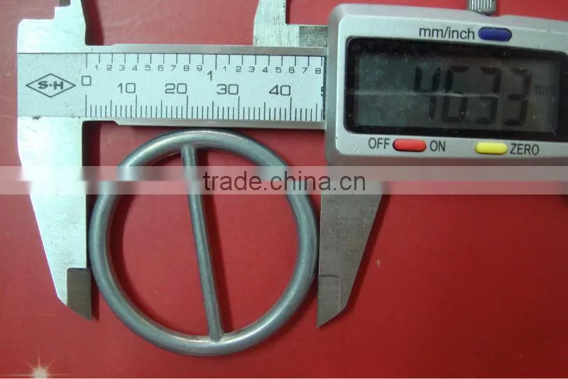 circle round buckle for belts dress