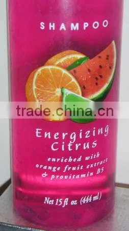 shampoo waterproof labels bottle sticker labels shampoo label packaging