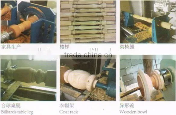 CNC lathe machine wood lathe