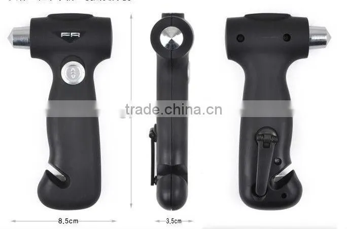 3 IN 1 Tool With Dynamo Crank Car Emergency Torch