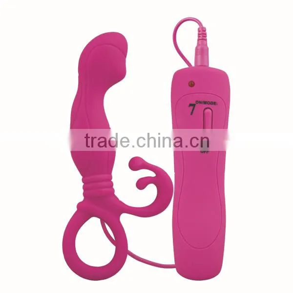 Sex Toys 7 Mode Silicone Pink Prostate Vibrators