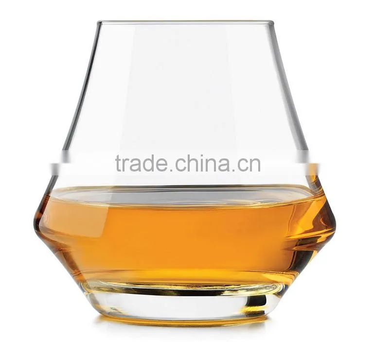 Sodalime glass leadfree crystal small mouth high quality beach whisky shot glass