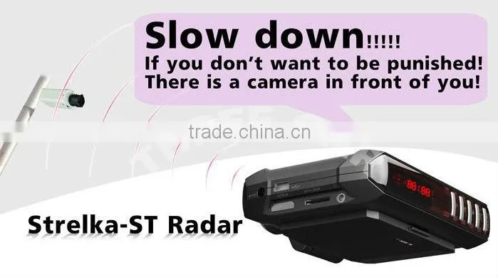 2.7 Inch Radar of Driving GPS G-Sensor Strelka Radar Car DVR Radar Detector