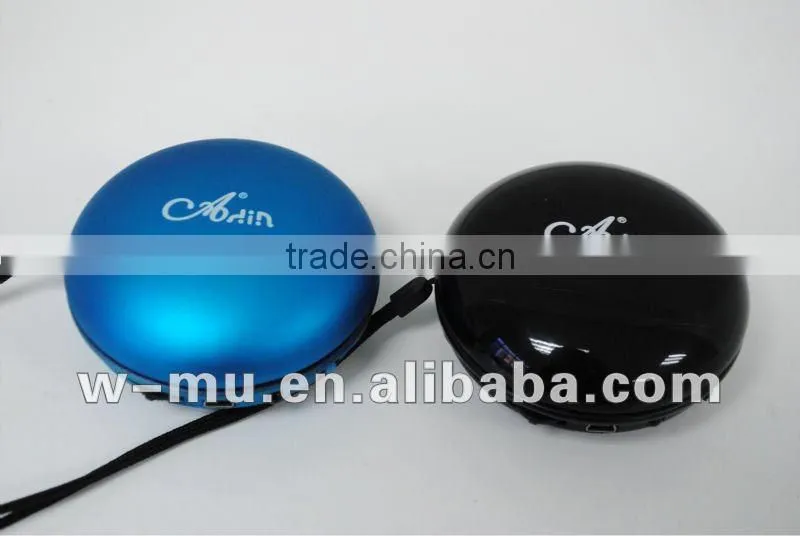 Portable Lanyard Woofer Vibrating Speaker with TF/FM