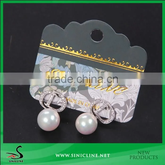 Sinicline folding necklace and earring cards