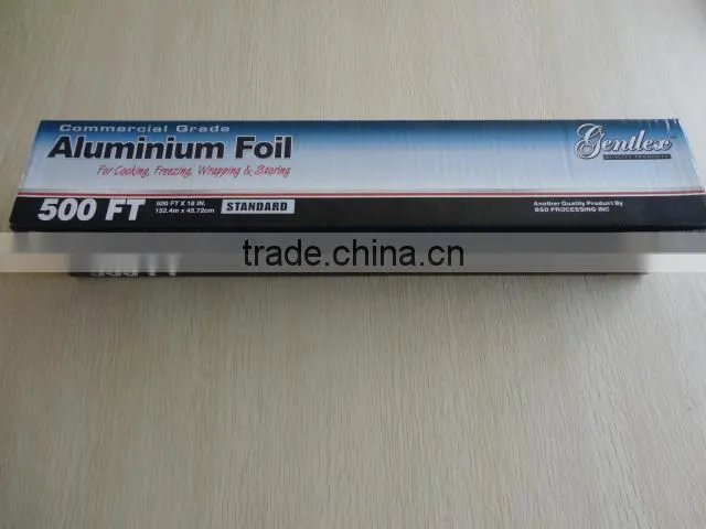 disposable non-stick aluminum foil wrap for food packing