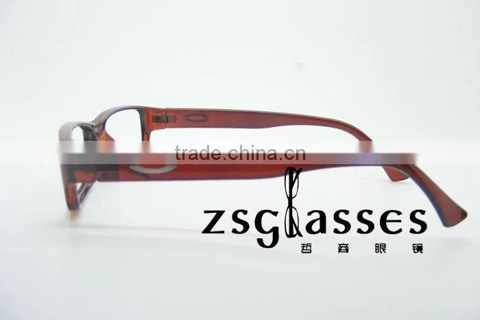 wholesale factory custom made spectacles frame/Special optical eyewear print logo in frame