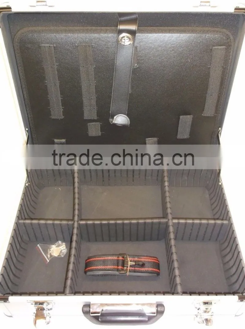 Aluminum Tool Case Briefcase Test Equipment Handyman