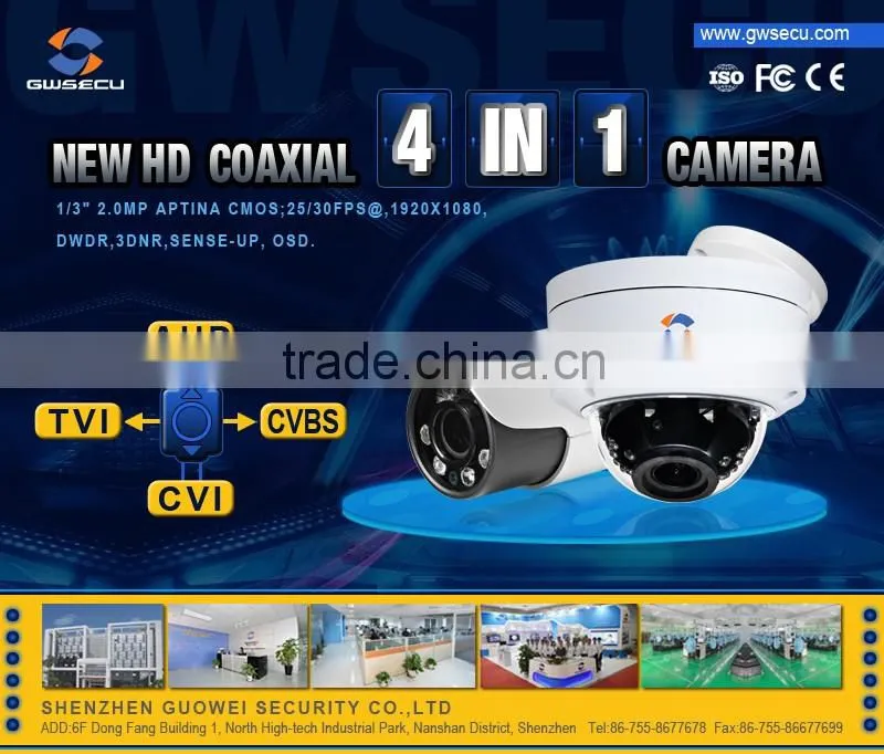 3.6/6/8mm Fixed lens(M12) IP66 2.0 Mega pixels CMOS 1080P cctv camera full hd