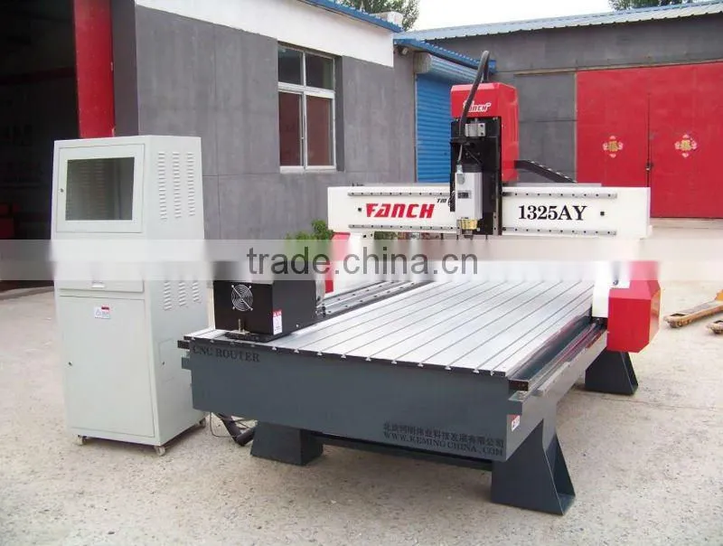 mini cnc round wood router machine /2.2kw spindle/stepper motors/Original Ncstudio controller