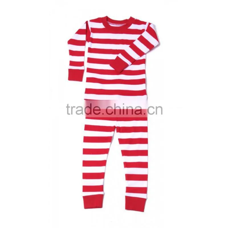 Kids striped pajamas set