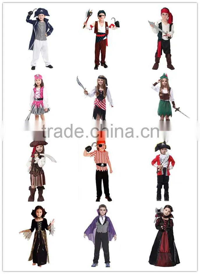 Halloween Pirate Costumes Party Dress Little Girl Costume