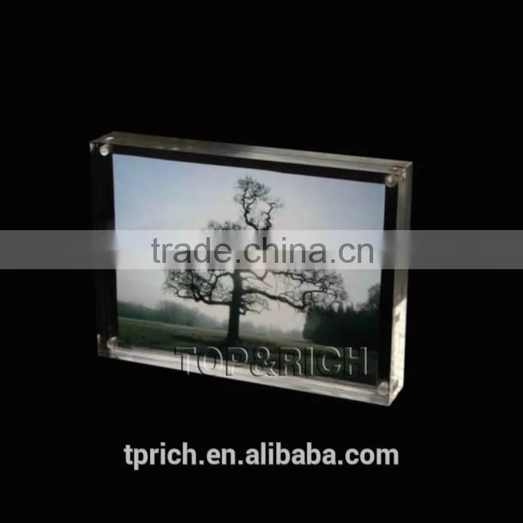 Elegant design for acrylic photo frame table tablet stands with 2015 hot sale