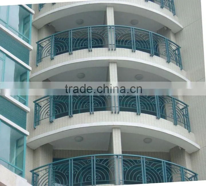 top-selling modern wrought iron grill for balcony