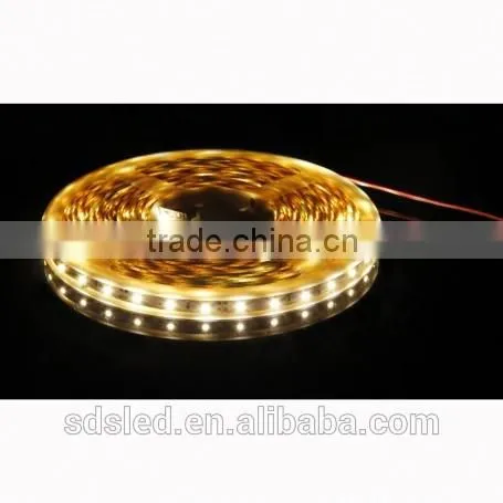LED SMD3528 30LED/m Warm White DC12V IP33 waterproof flexible led strip light