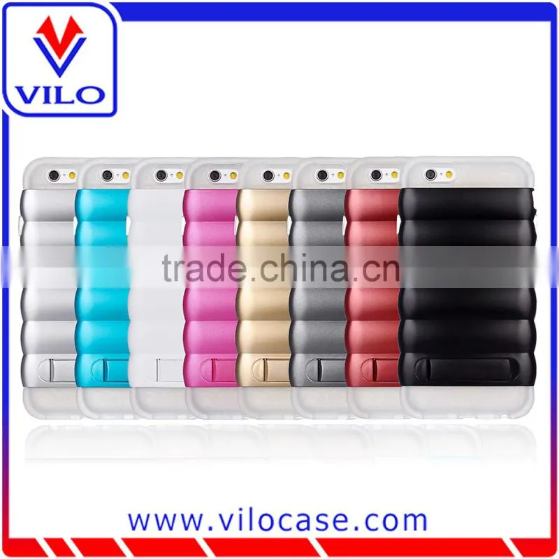 factory bottom price wholesales Utra slim kickstand tpu case for iphone 6s