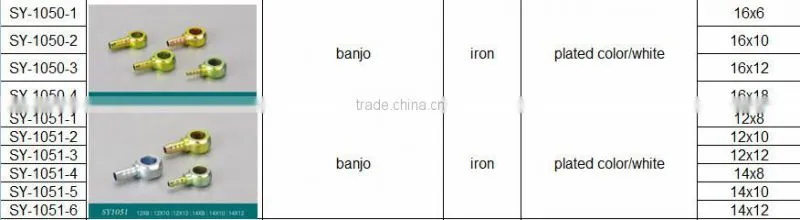 Hydraulic stainless steel Hollow Bolts