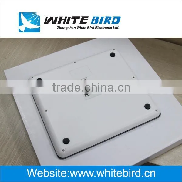 Glass electronic kitchen digital scale with temperature display