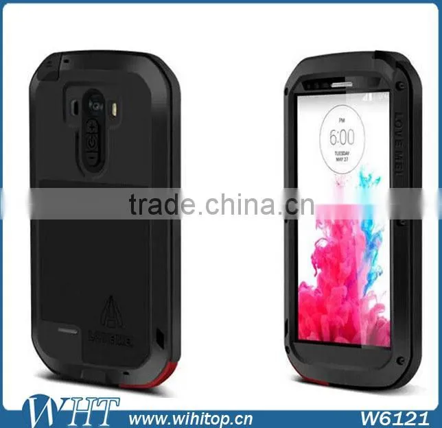 LOVE MEI Waterproof Case for LG G3 Vertical Version, for LG G3 Hybrid Case