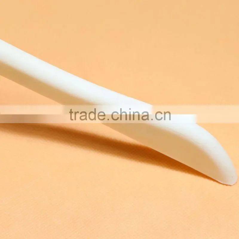 54G White sale plastic clothes hangers for clothes display
