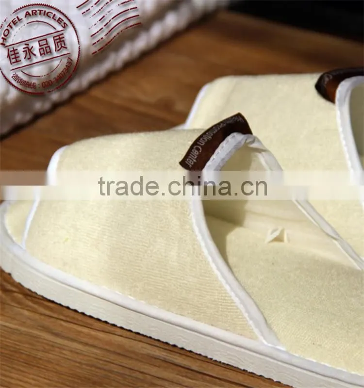simple open toe slipper for spa