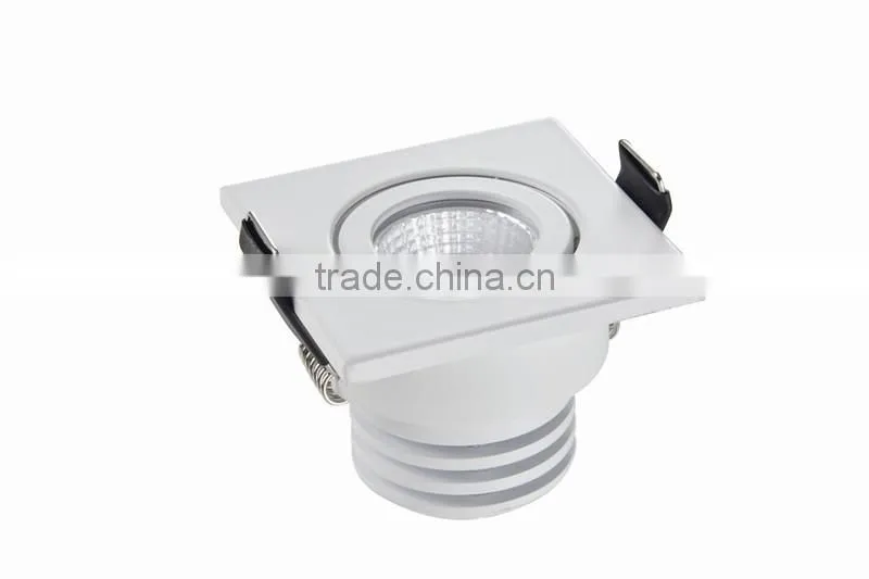 Popular 30mm cutout 3w/5w mini cob led light downlight