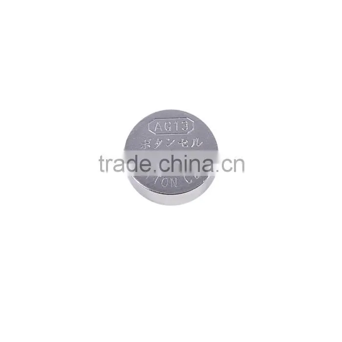Zn/MnO2,Alkaline button cell battery AG13 Battery Type AG13 battery LR44