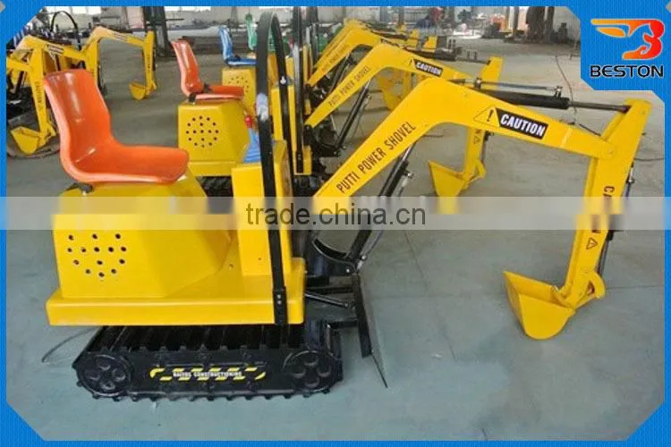 children electric amusement park excavator toys educational fancy toys for sale