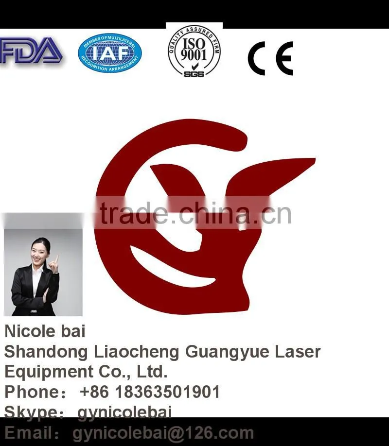 Crytal,Acrylic,Glass Applicable Material GY-320 Laser engraving Machine