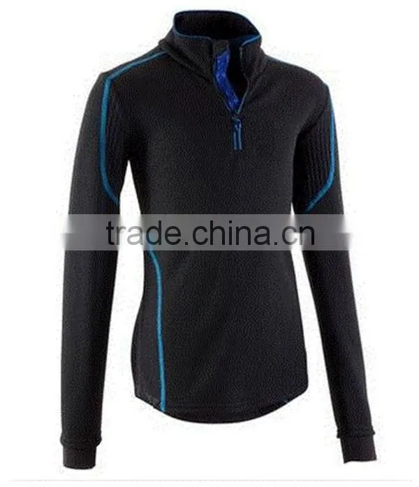 2016 Latest design kids sports merino wool underwear top