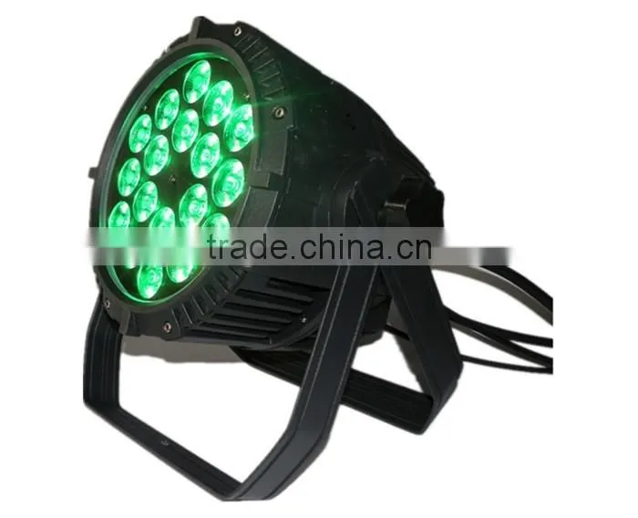 NEW colorful led par can DMX led stage par light 18*10w led par lights