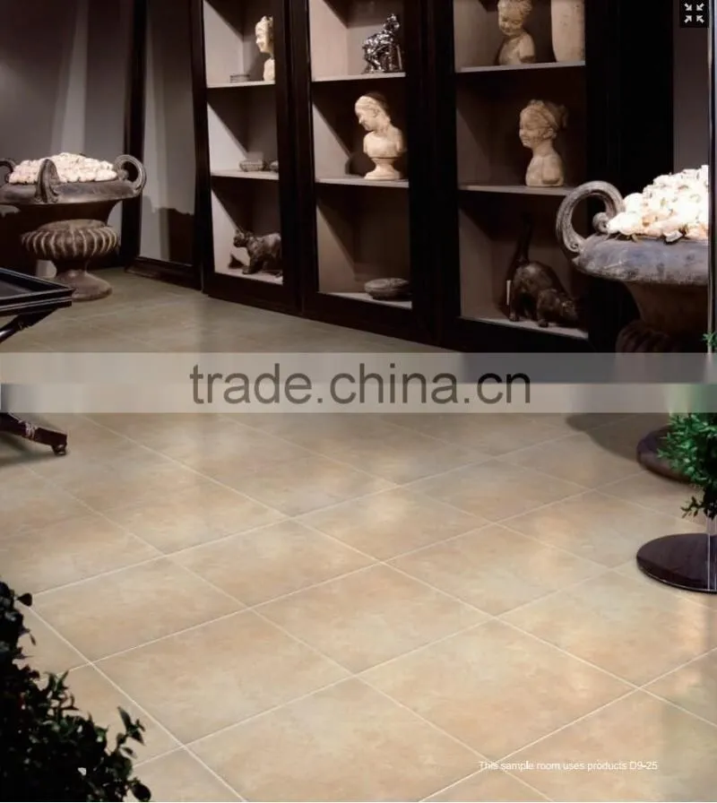 yellow rustic tile, matte finished non slip glazed ceramic floor tiles in China