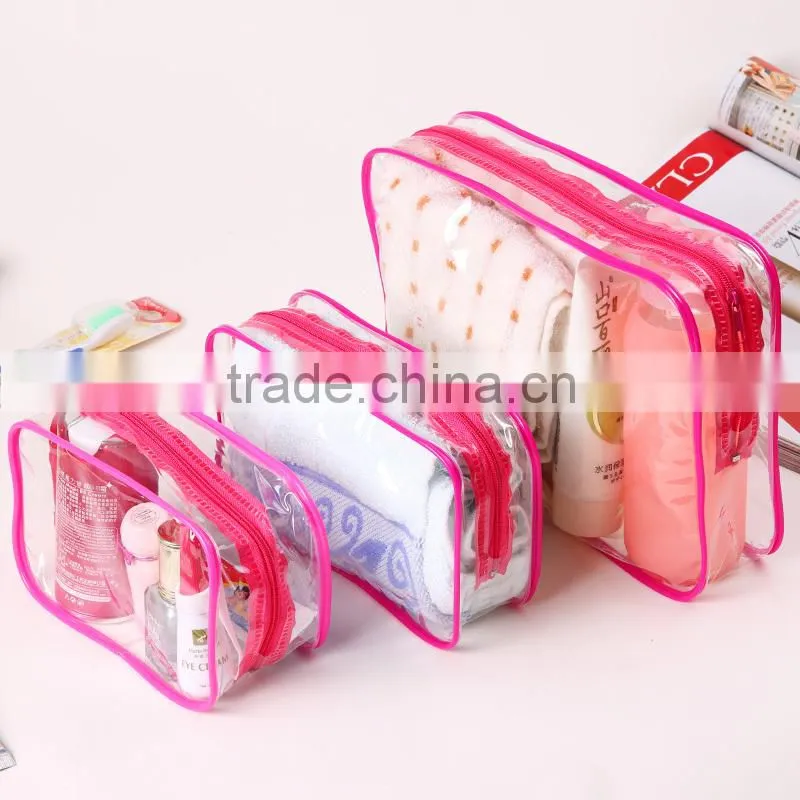 Transparent waterproof wash gargle bag /cosmetic bags/ travel bag