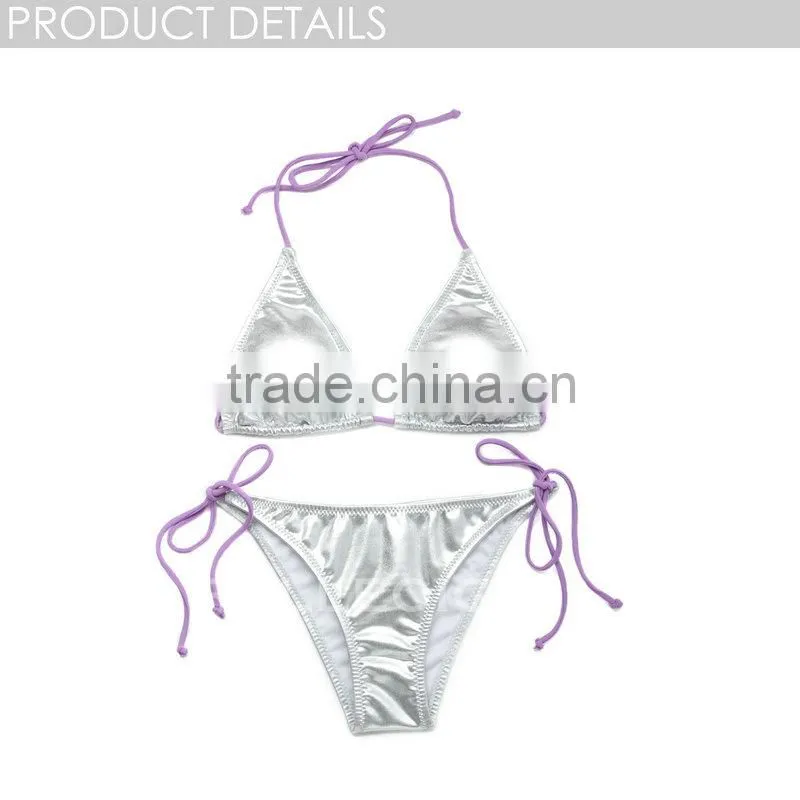 RELLECIGA 2014 Cherry Collection - Triangle Top & Sexy Brazilian Cut Butt Tied Swimsuit Skimpy Bikini