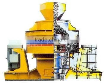 PCL sand making machine/vertical shaft impact crusher from Henan