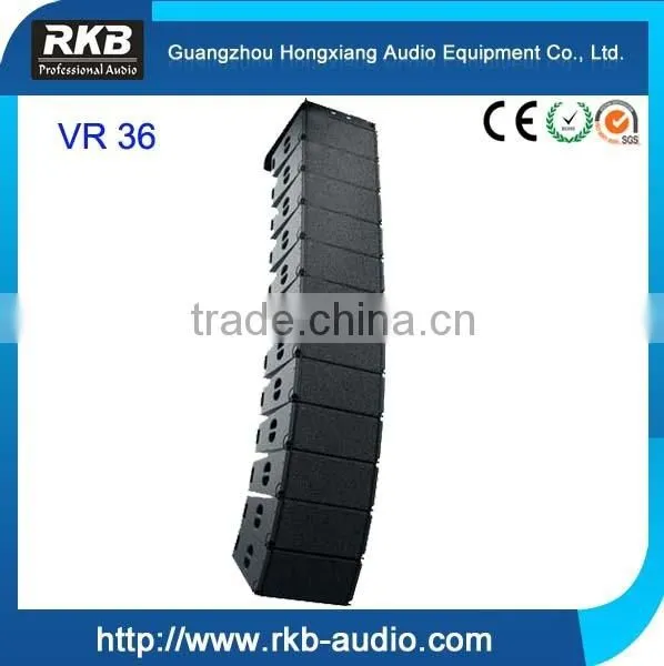 VR-36 double 10 inch line array speaker design