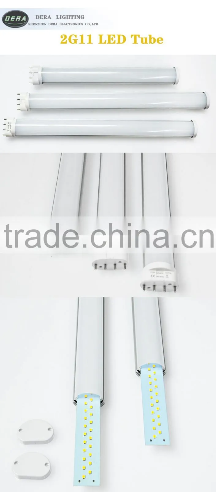 Cheap price high lumen factory led products tube lighting 12w pll replacement 2g11 led tube 2G11 Made in China wholesale