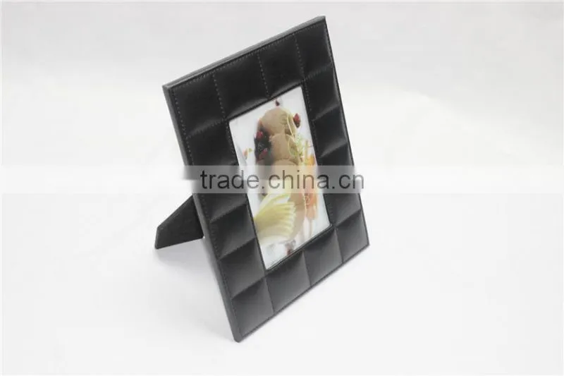 Home decoration exquisite and high quality waterproof leather photo frame family tree