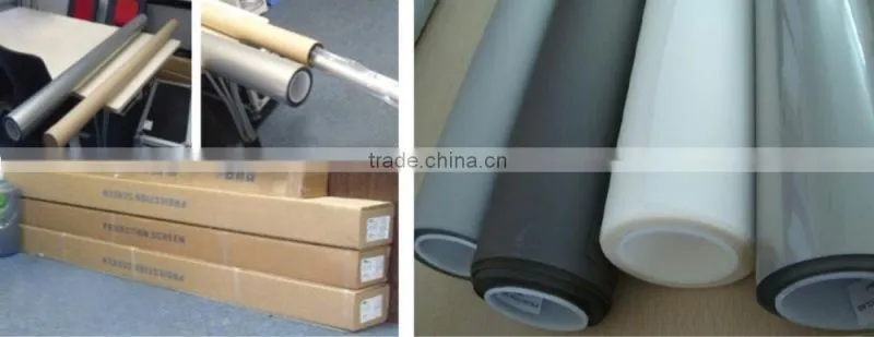 popular holographic effect tranaparent rear projection screen film