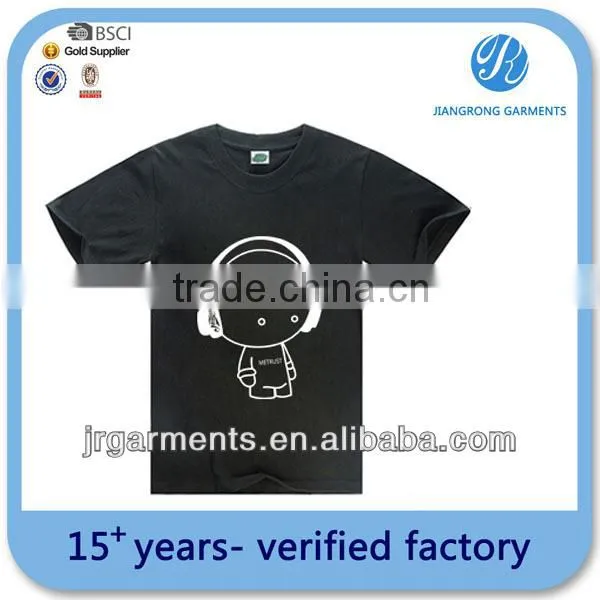Bulk cheap Children's 100% Polyester Dri Fit printing t shirt
