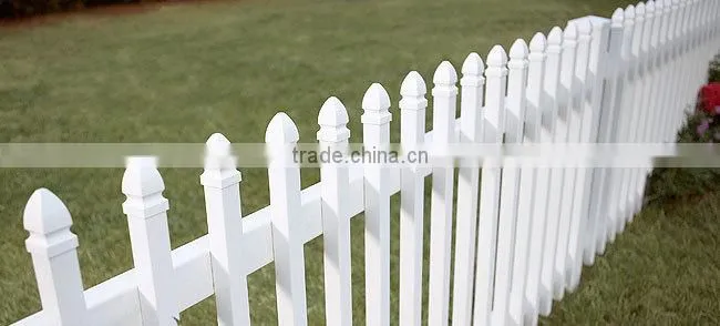 the decorative plastic picket fence for garden