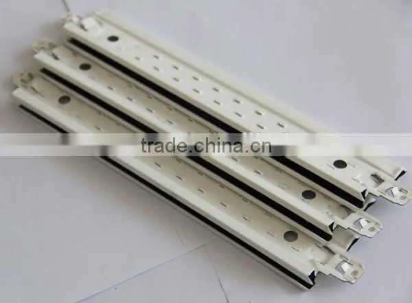 2015 fashion beautiful pattern ceiling grid types with 15- year quality guarantee from Hebei ceiling factory