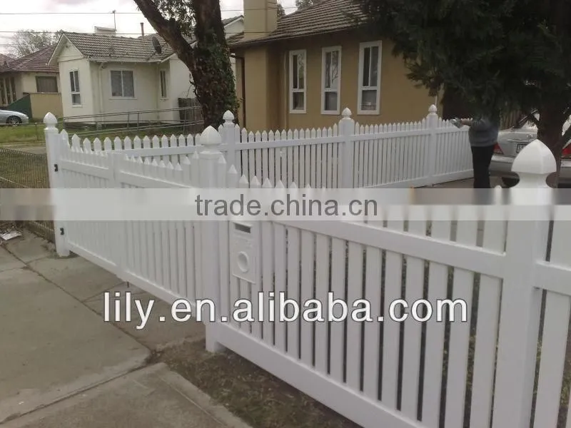 vinyl fence ,100% virgin material, strong uv resistance