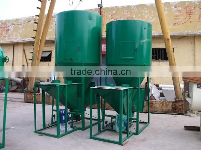 grain maize crusher and mixer
