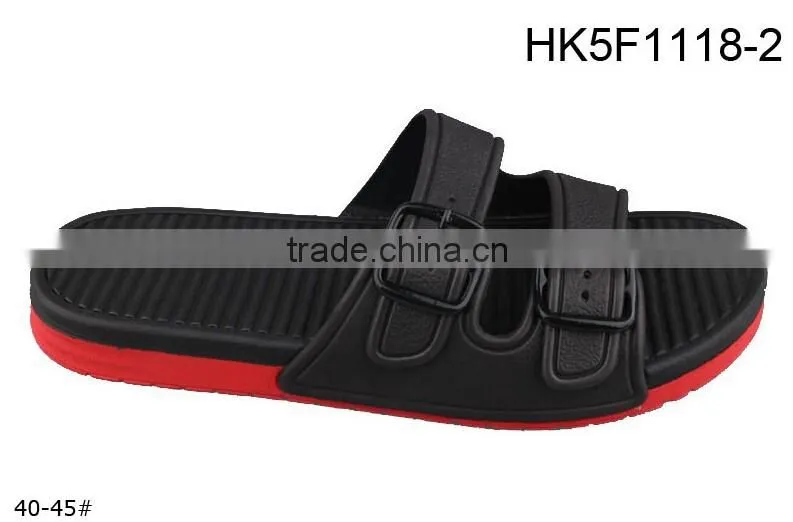 2016 Hot Selling Factory Wholesales High Quality Men EVA Slide FlipFlops Sandas Outdoor PCV Slipper Sandals Men Casual Shoes