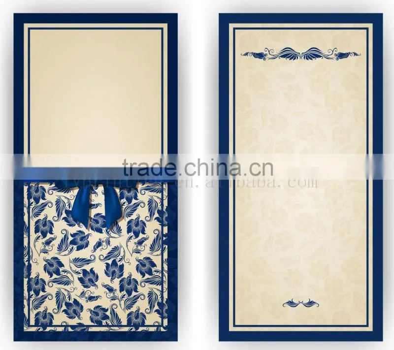Cheap custom wedding card custom invitation card printing
